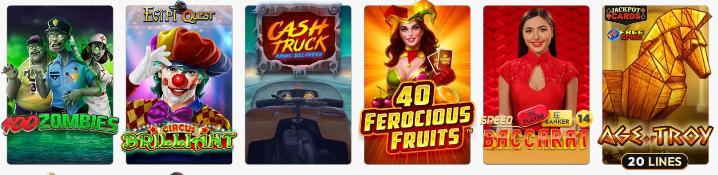 Colección de tragamonedas digitales y slots online disponible en Luck Casino